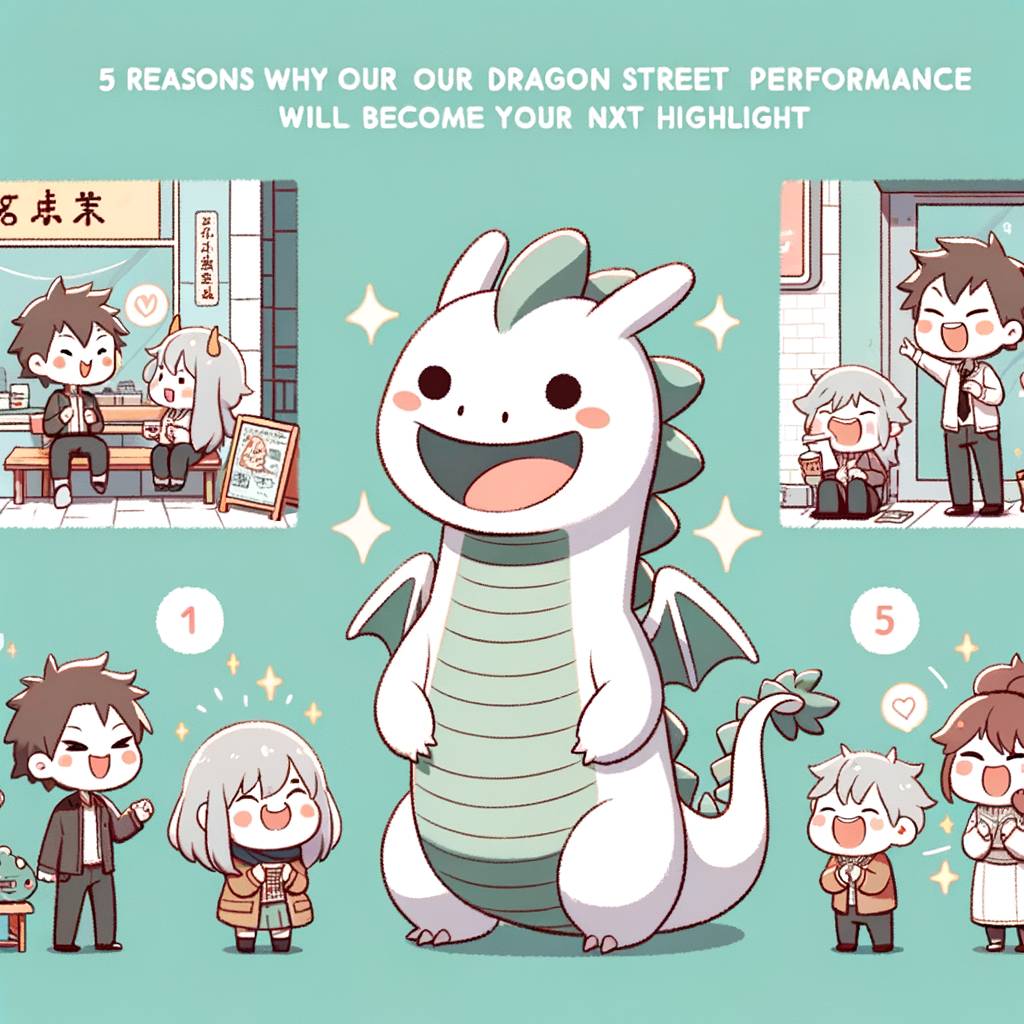 5 Gründe, warum unser Drachen Walkact Ihr nächstes Highlight wird